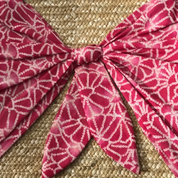 Calypso St. Barth for Target Straw Cotton beach market tote - Picture 2 of 11